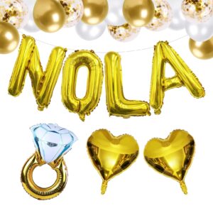 nola bachelorette party favors mardi gras bachelorette party decorations naughty bridal shower decorations gold carnival bachelorette balloons decor new orleans nashville bride to be decorations