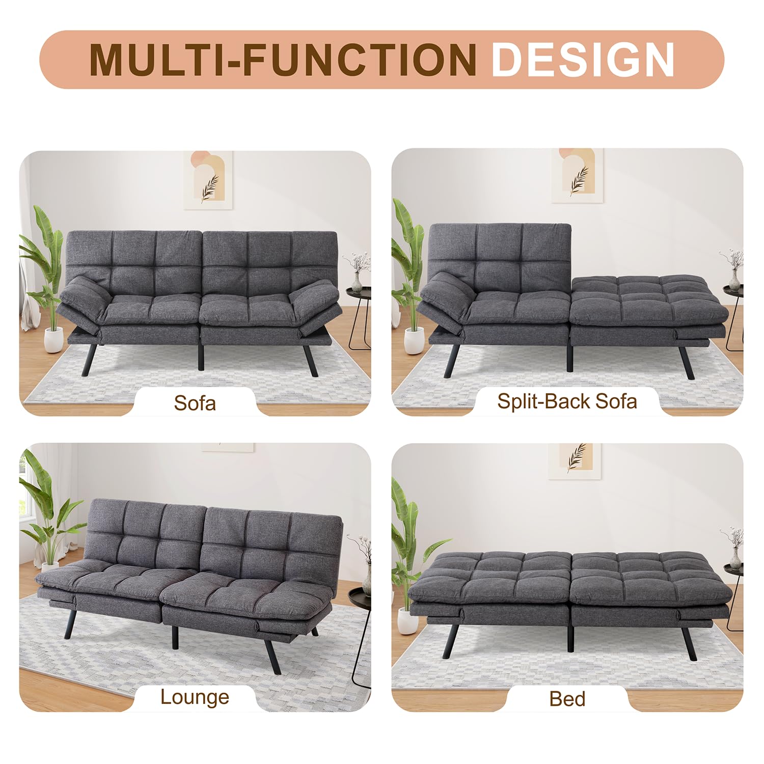 MUUEGM Sofas, Grey