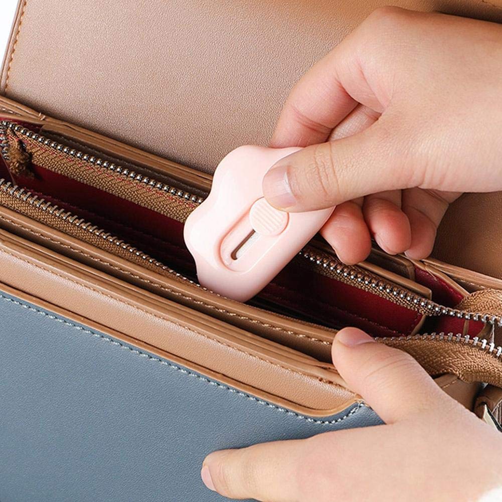 Cloud Portable Box Cutter,Retractable Art Cutter Utility Knife,Cloud Shaped Kawaii Letter Opener,School Stationery Cute Paper Cutter for Packages,Letters and Cardboard Boxes Opening Office Home