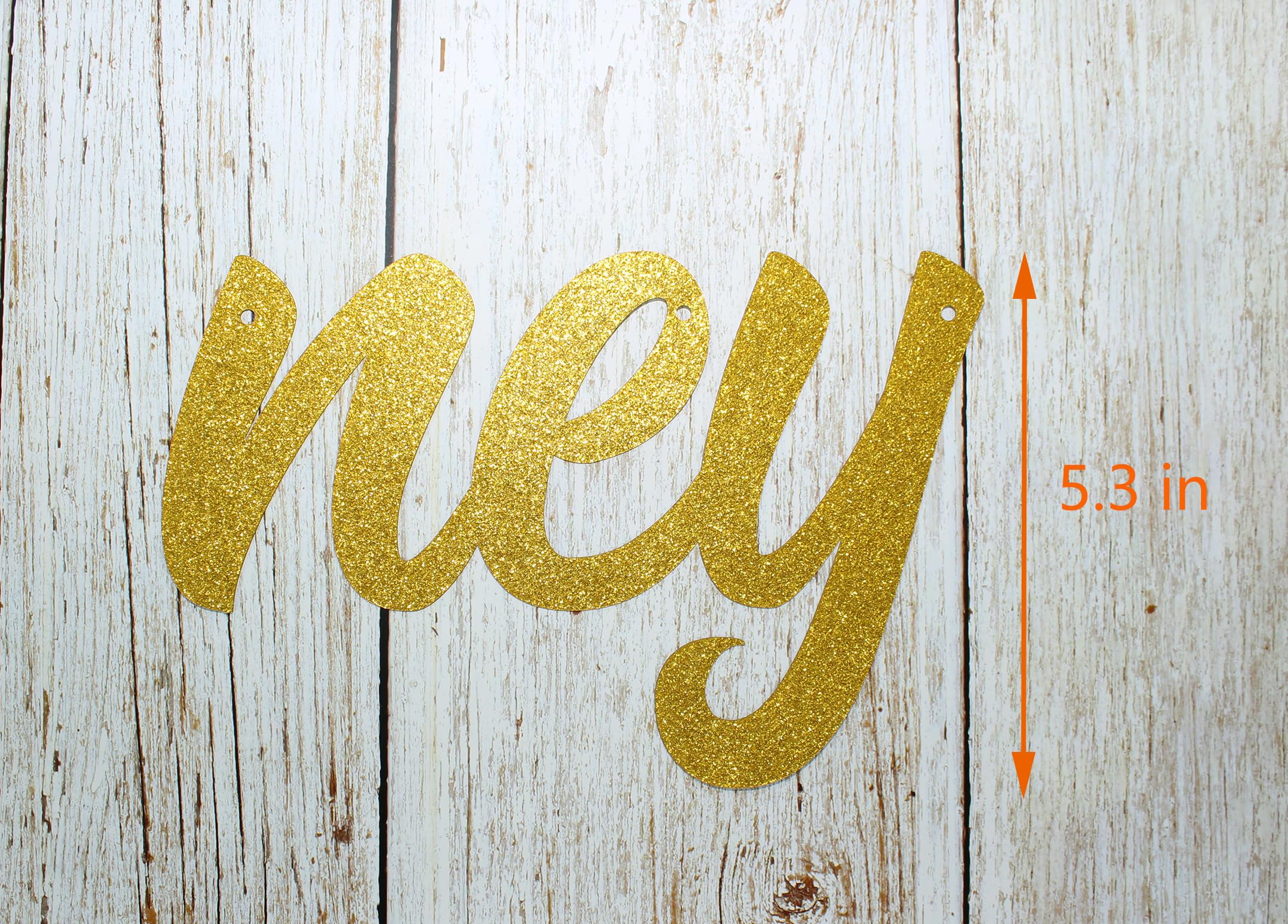 Gold Glitter As Sweet As Honey Banner - Bee Theme Birthday/Baby Shower/Wedding/Bridal Shower Party Decoration Supplies - Baby First Birthday Party Decor Bunting Banner