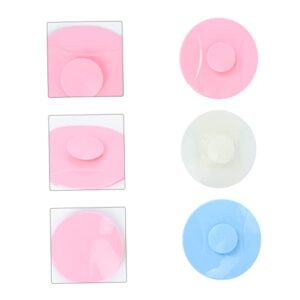 5pcs Workshop Sink Gadget Kitchen Sink Gadget Sink Covers Bathtub Plugs Sucker Sink Plug Bathroom Sink Gadget Odor-Proof Sink Cover Drainer Silicone Sink Cover