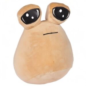 JIXIAOZUAN 8.6in Alien Pou Plush Toy,Cute Emotion Alien Plushie Stuffed Animal Pillow Christmas Birthday Gifts for Boys and Girls (1pcs Alien Plush Toy)