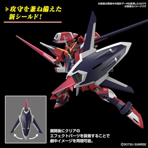 BANDAI SPIRITS(バンダイ スピリッツ) HG Mobile Suit Gundam Seed Freedom Immortal Justice Gundam 1/144 Scale Color-Coded Plastic Model