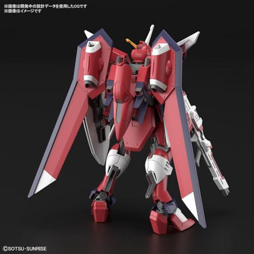 BANDAI SPIRITS(バンダイ スピリッツ) HG Mobile Suit Gundam Seed Freedom Immortal Justice Gundam 1/144 Scale Color-Coded Plastic Model