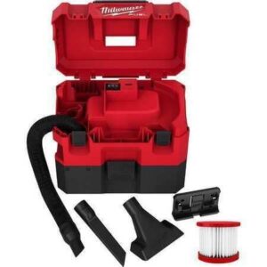 jiotv for milwaukee tool 0960-20 m12 fuel 1.6 gallon wet/dry vacuum (tool only), red