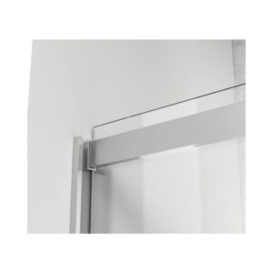 Elegant Kitchen and Bath SD202-6076BNK Frameless Shower Door 60 x 76 Brushed Nickel