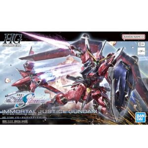 BANDAI SPIRITS(バンダイ スピリッツ) HG Mobile Suit Gundam Seed Freedom Immortal Justice Gundam 1/144 Scale Color-Coded Plastic Model