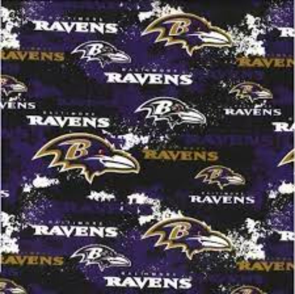 Raven Distressed Retro Cotton Fabric