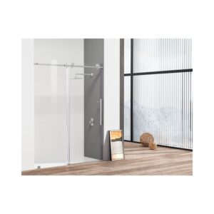 Elegant Kitchen and Bath SD101-6076PCH Frameless Shower Door 60 x 76 Polished Chrome