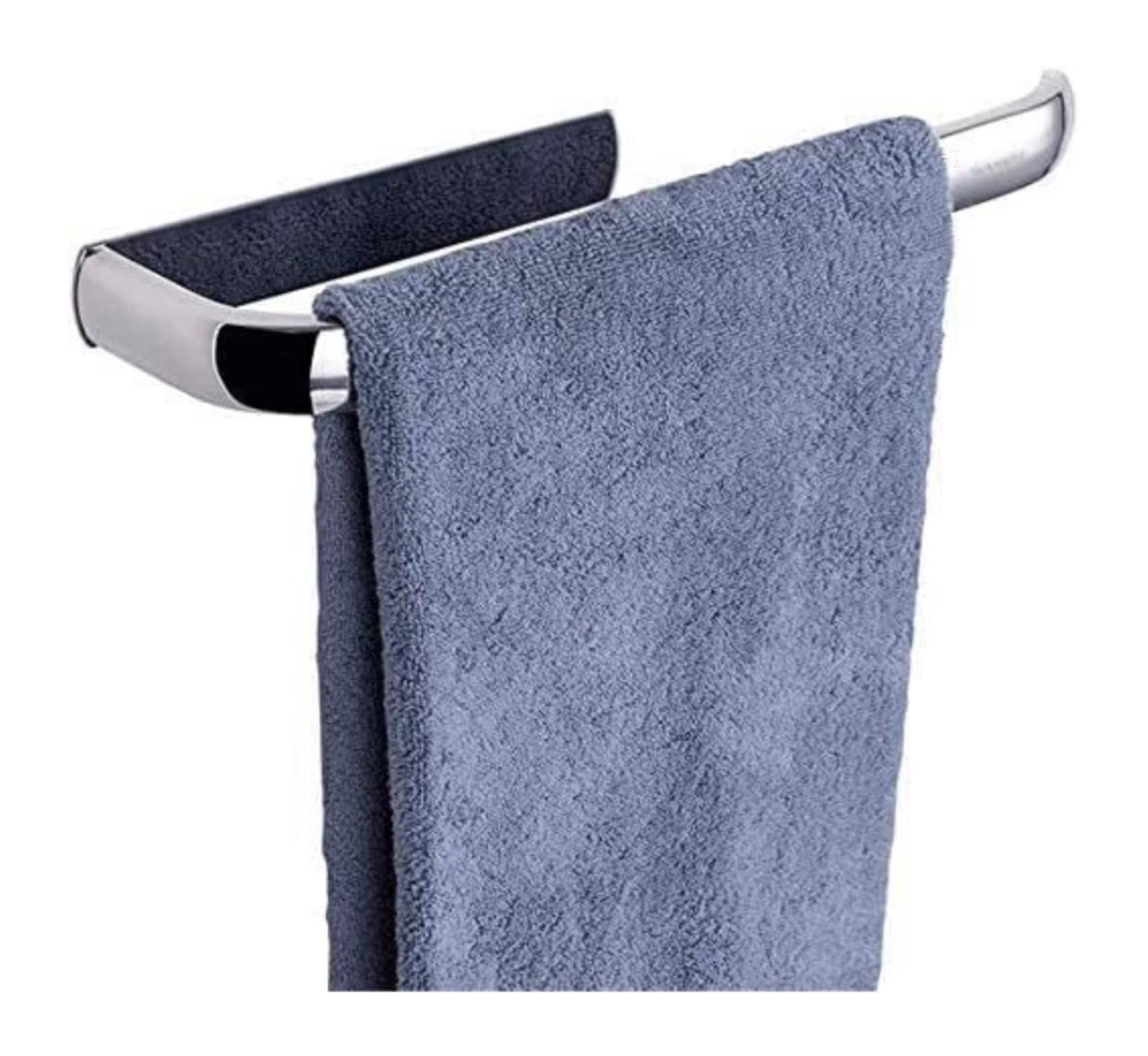 Towel Rack Stainless Steel Towel Rail Wall-Mounted Towel Bar Towel Rack Towel Holder for Balcony Kitchen Bathroom Home Decoration