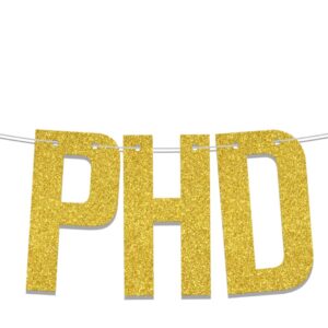 Phd Banner PhD Graduation Decorations Graduation Banner Class of 2024 Doctor Degree Party Decor Congrats PhD College Graduation Party Supplies