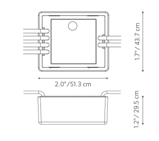 SPW FX Luminaire by Hunter LCMLV Low Voltage Cube for Luxor Controller 60W Dimming