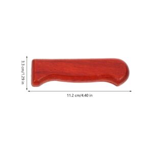 Kitchen Handle Cutter Replacement Grip Wood Handle for Cutter Wood Grip for Kitchen Cutter Wood Grip for Cutter Kitchen Cutter Grip Kitchen Knifes Parts Handle for Knifes