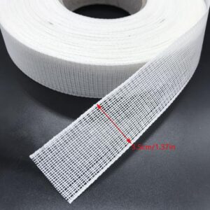 ArrErr 2 Yards Fishbone Boning Lining 3.5cm Width Cloth Webbing Strap Support Tape for Wedding Dress Edge Sewing DIY Skirts Corset Vest Bodice Bustier Fabric, beige, AE-117