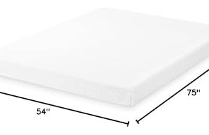 Best Price Mattress 5 Inch Full Mattress, Cooling Gel Memory Foam Mattress for Kids and Adults, Medium Firm Mattress, Bed-in-A-Box