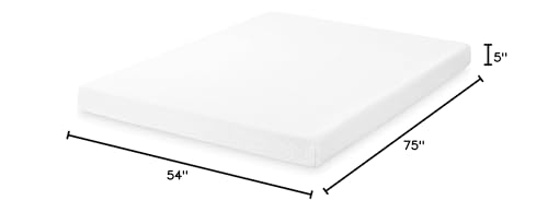 Best Price Mattress 5 Inch Full Mattress, Cooling Gel Memory Foam Mattress for Kids and Adults, Medium Firm Mattress, Bed-in-A-Box