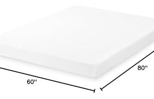 Best Price Mattress 5 Inch Queen Mattress, Cooling Gel Memory Foam Mattress for Kids and Adults, Medium Firm Mattress, Bed-in-A-Box