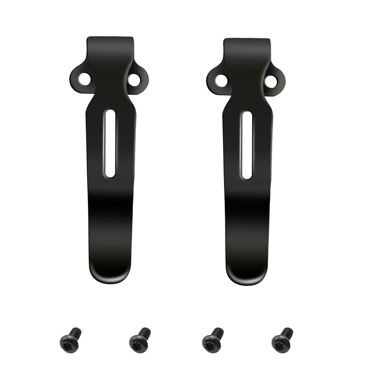 Tsinghwang 2 PCS Black Deep Carry Pocket Clip Compatible with 535 with Screws