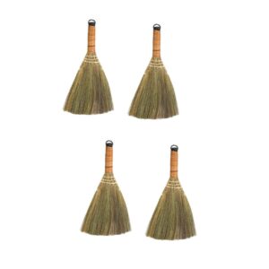 healeved chinese brooms 4 pcs household dust broom toddler straw mini grass clean straw broom small, 31x20cmx2pcs, 2h3261d26k1104ycxs1