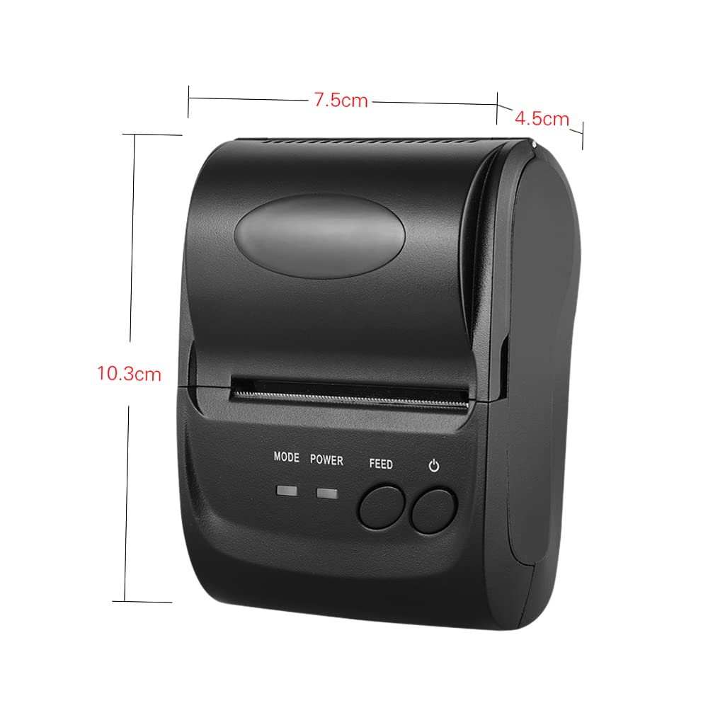 Irfora POS-5802LN Portale Mini 58mm 1 to 8 Wireless USB Thermal Printer Receipt Bill Ticket POS Printing