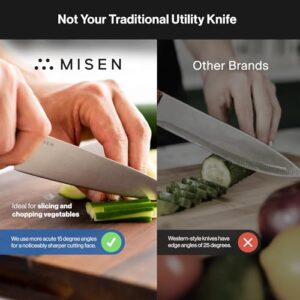 Misen 5.5" Utility Knife - Red