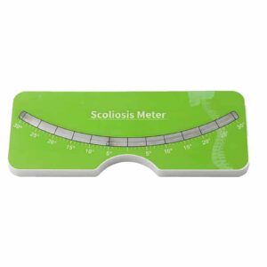 FROON Scoliosis Portable Medical Evaluation,Back Spine Scoliosis Measuring Tool ，Testing Meter Scoliosis Test Gauge for Diagnosis of Back and Spine Scoliosis in Adults or Children (Green)