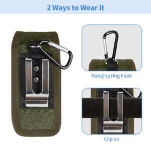 KENOBEE Multitool Sheath EDC Pouch, Multi-Purpose Belt Clip Tool Holder Bag, Utility Tactical Waist Pack Camping Hiking Pocket Organizer Case, Bag Only