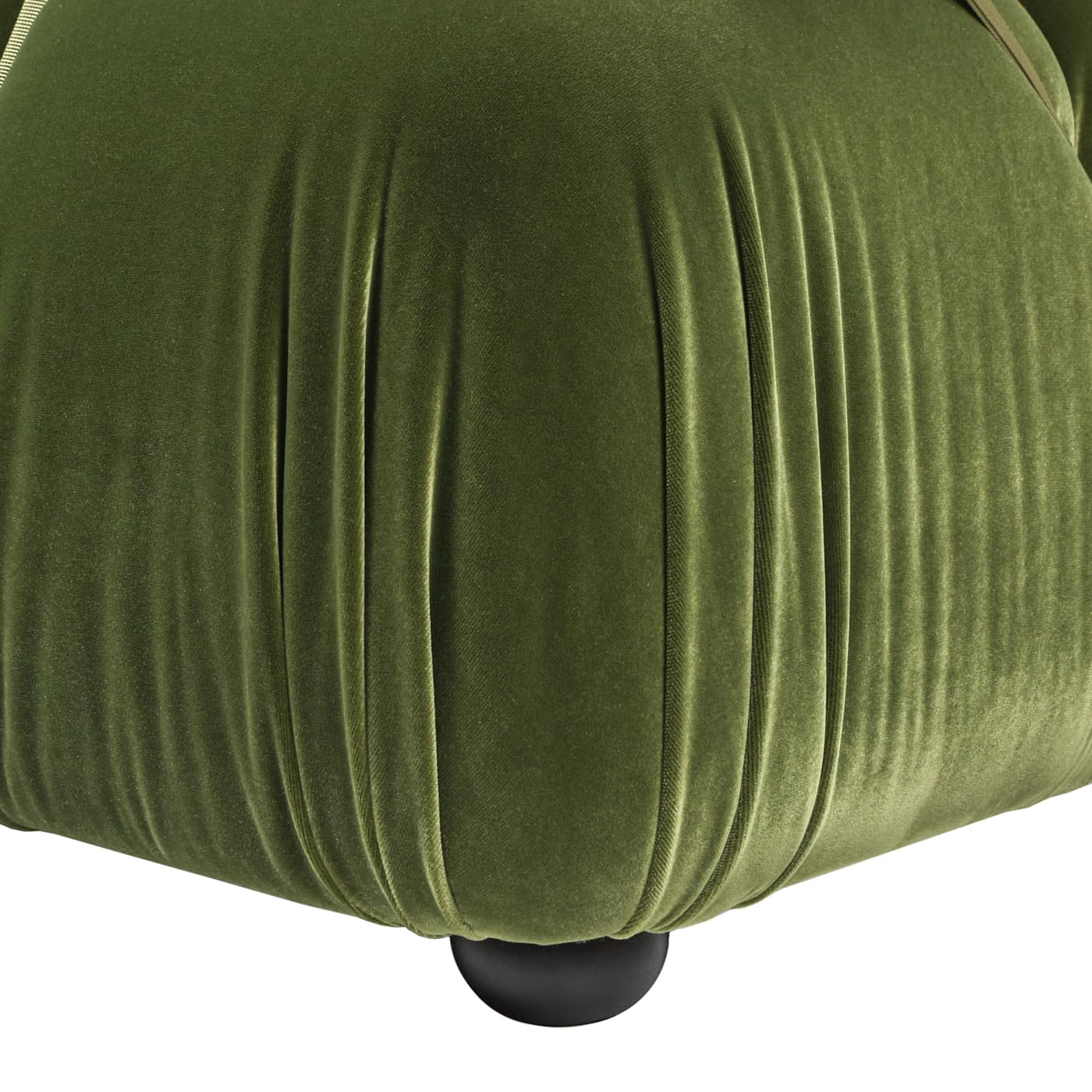 Jennifer Taylor Home Marcel 72.5" Bubble Modular Modern 2-Piece Loveseat Sofa, Olive Green