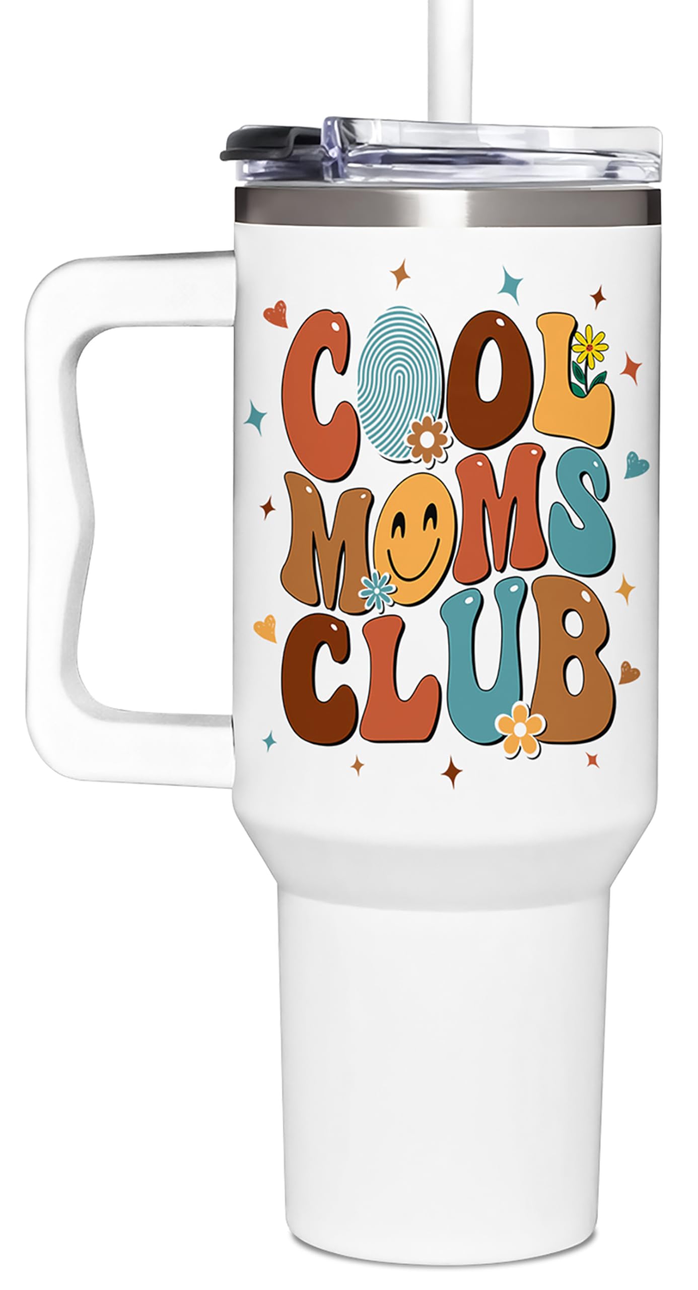 TAMUNBEE Christmas Gifts For Mom,Wife - Gifts for Mom from Daughter Son Kids - Funny Mom Gift Mother Gifts, Mommy Gifts, New Mom Gifts - Mom Birthday Gifts Idea Mom Tumbler 40oz With Handle