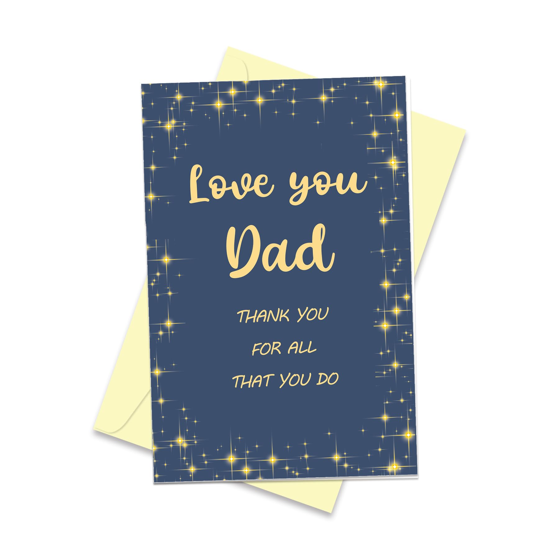 Arsagen Sweet Appreciation Card for Dad, Love You Dad Card, Heartwarming Father's Day Card, Thank You for All That You Do