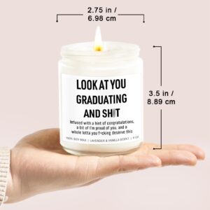 Younift Funny Grad Candle, Graduation Gifts for Women, College Graduation Gifts, High School, Masters Degree Graduation Gifts, Phd, Nurse Graduation Gifts, 2024 Graduation Gifts for Him, Her