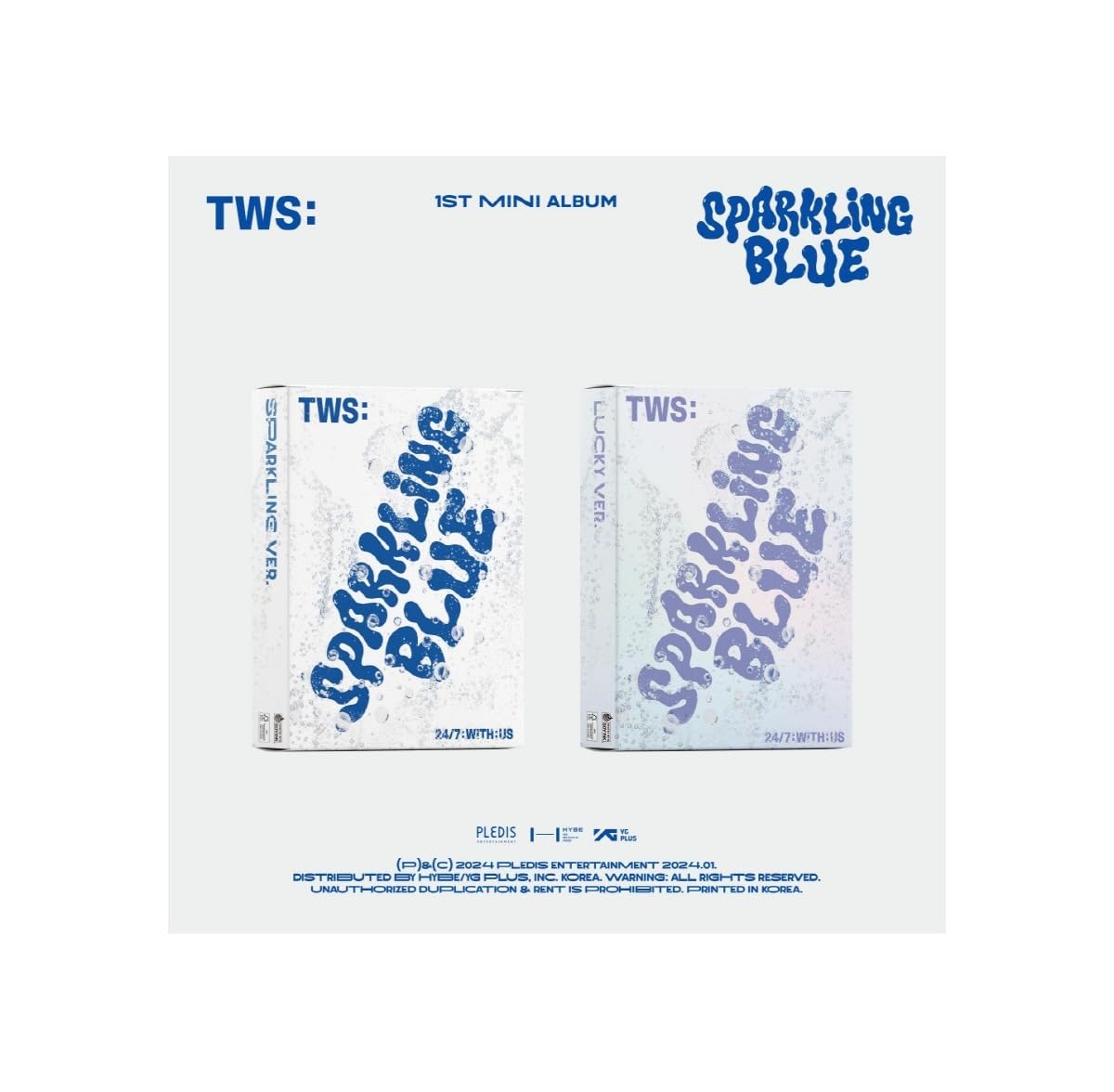 Dreamus TWS - 1st Mini Album Sparkling Blue (Sparkling ver.), PLD0349