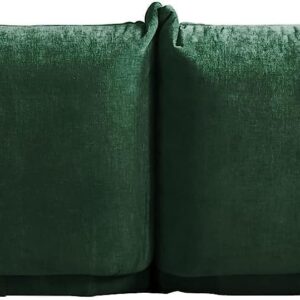 JACH Modern Love Seat Couch, Chenille Couch Deep Love Seat Couches with Thick Cushion, 77" Plush Sofas Furniture for Small Spaces Living Room Bedroom Office Apartment, Green