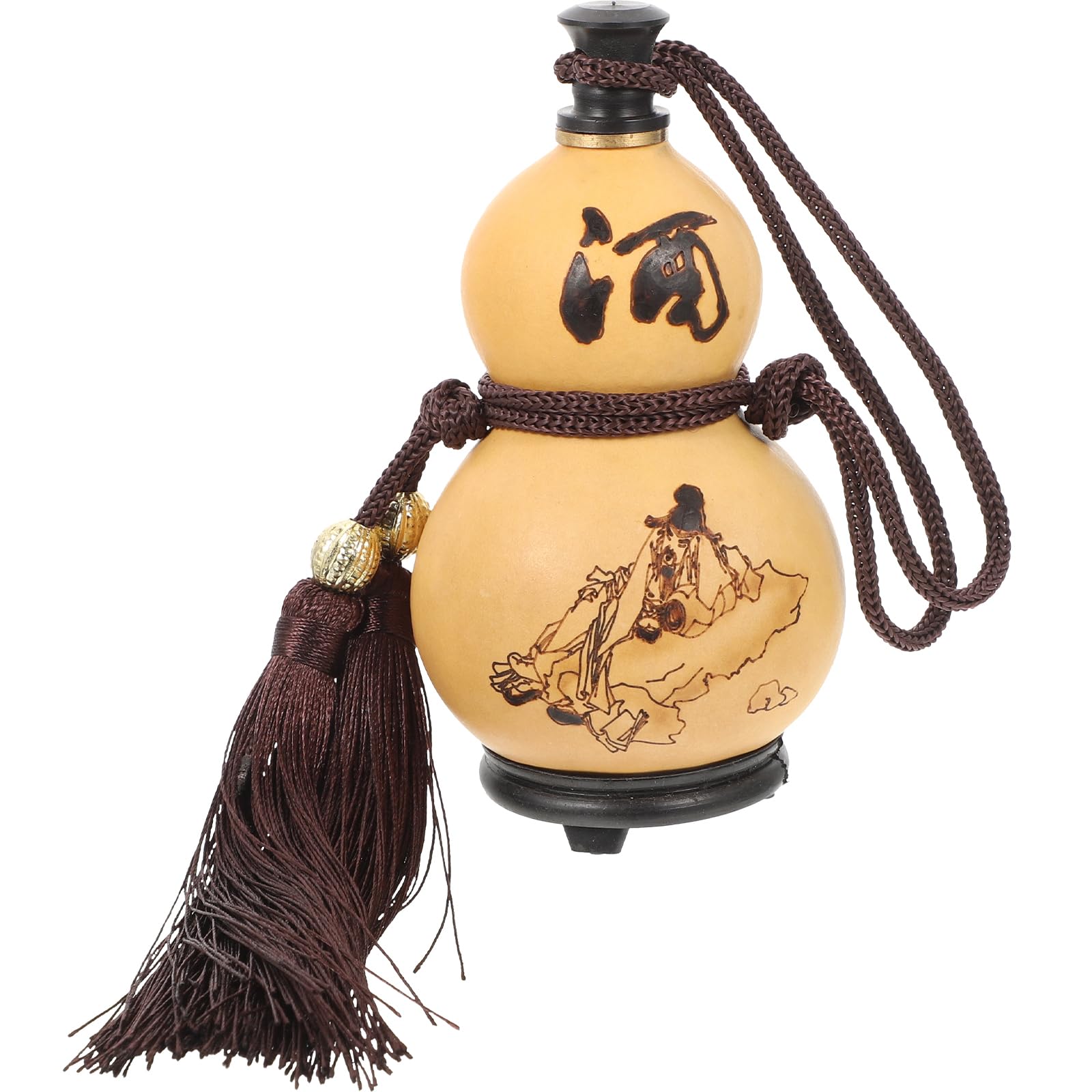 Natural Gourd Bottle Gourd Hip Flask Sake Drink Ware Gourds Drink Storage Bottle Japanese Decor Gourd Jug Japandi Decor Hot Sake Bottle Sake Decanter Sake Tank Wine Chinese Style