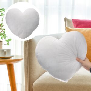 Ciieeo Peach Heart Pillow Kids Couch Chairs Nursing Pillow Outdoor Bolster Heart Plush for Couch Car Pillow Sofa Throw Pillow Inner Throw Cushion Insert Heart Shaped Pillow Insert Blank