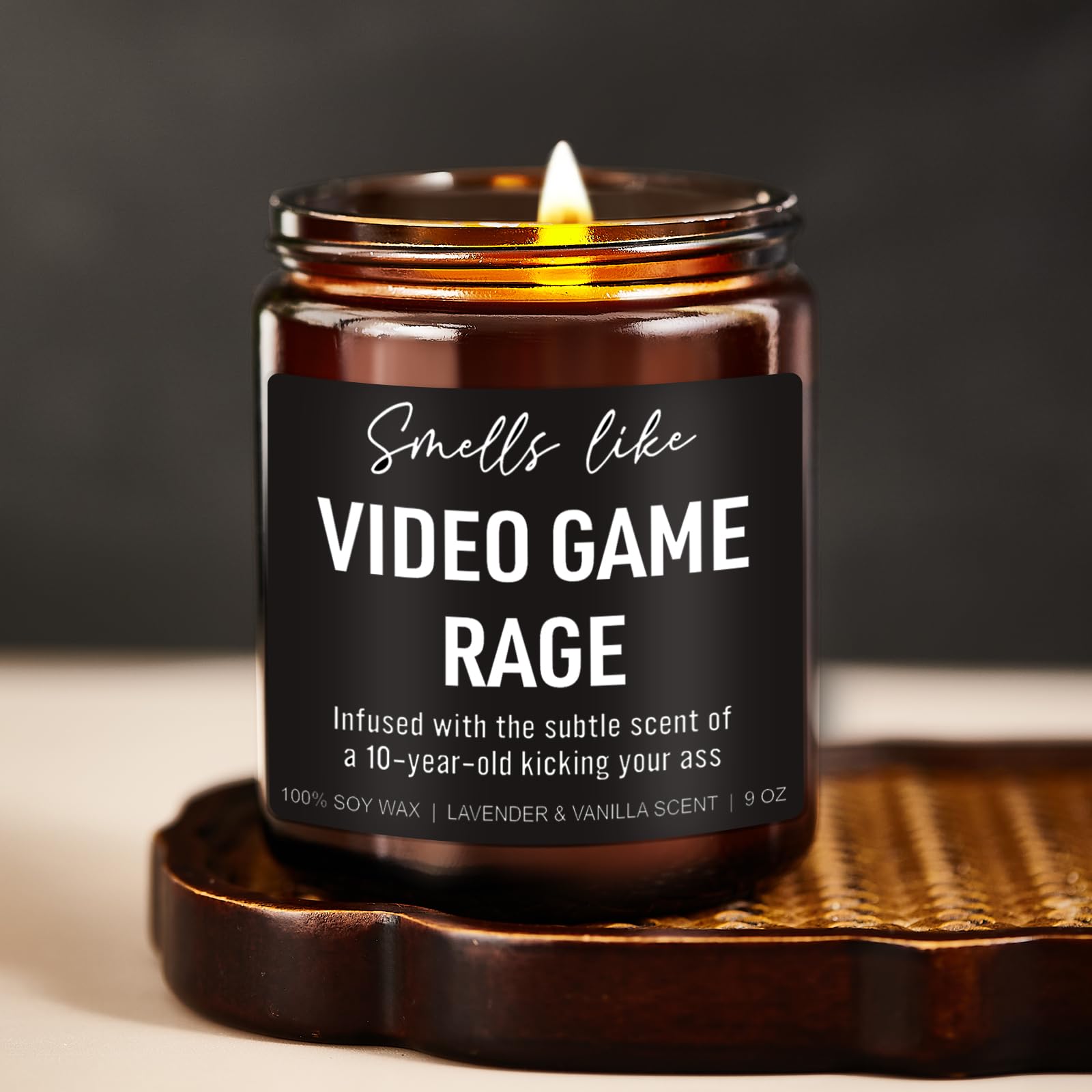 Younift Funny Video Game Rage Candle, Gamer Gifts, Gaming Gifts for Men, Video Game Gifts, Video Game Lovers Gifts Ideas, Birthday, Christmas Gifts for Gamers, Boyfriend, Husband, Teen Boys