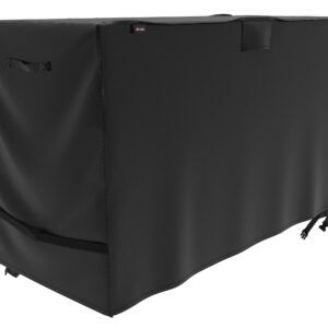 ATYARD 55-inch Outdoor Cover for Keter Unity XL Portable Table - UV Resistant, Breathable, All Weather (55" L x 24" W x 32" H) Black,American Flag