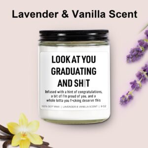 Younift Funny Grad Candle, Graduation Gifts for Women, College Graduation Gifts, High School, Masters Degree Graduation Gifts, Phd, Nurse Graduation Gifts, 2024 Graduation Gifts for Him, Her