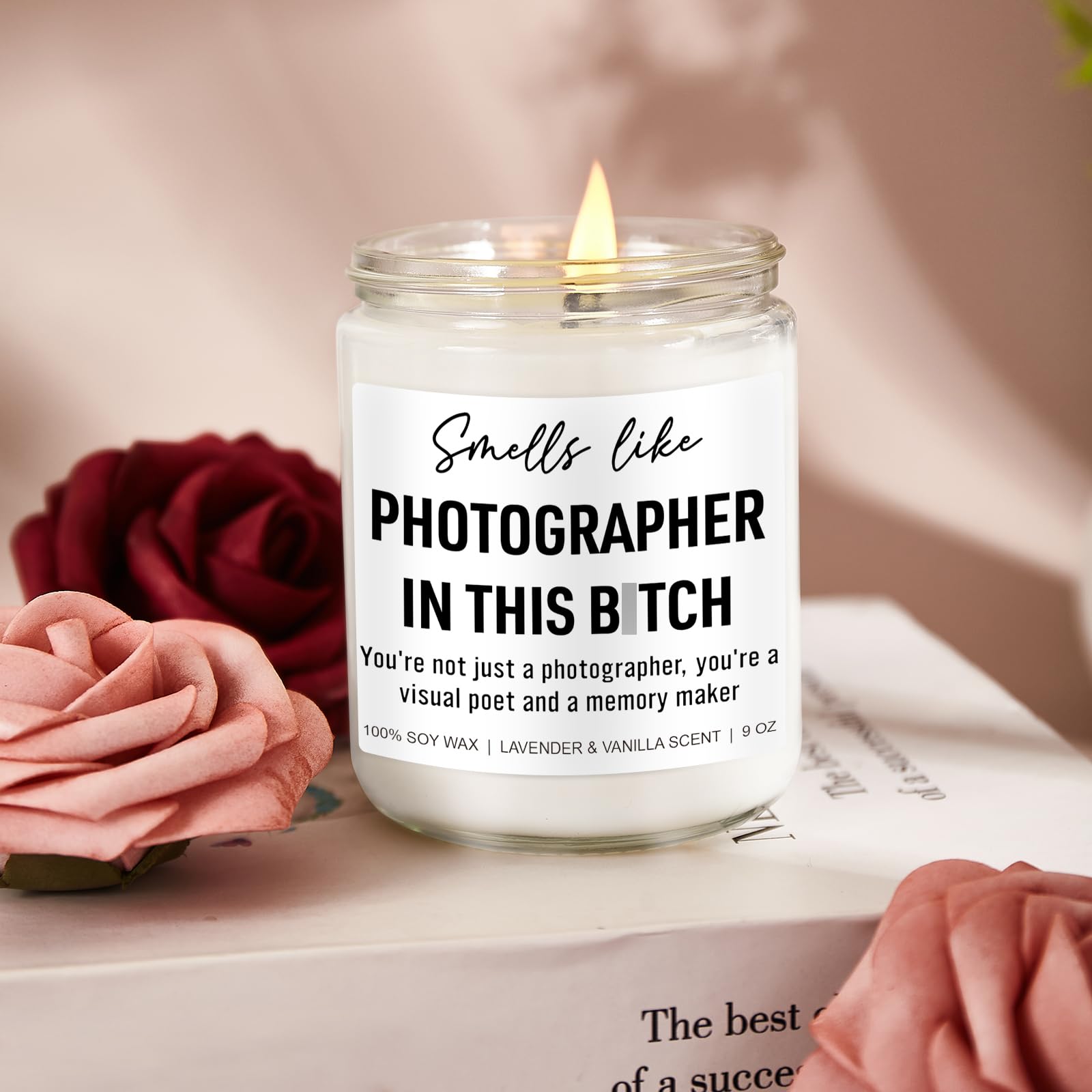 Younift Candle, Photographer Gifts for Men, Women, Photography Gifts, Cool Christmas Gifts for Photographers, Photography Accessories, Gifts for Photography Lovers, Wedding Photographer Gifts