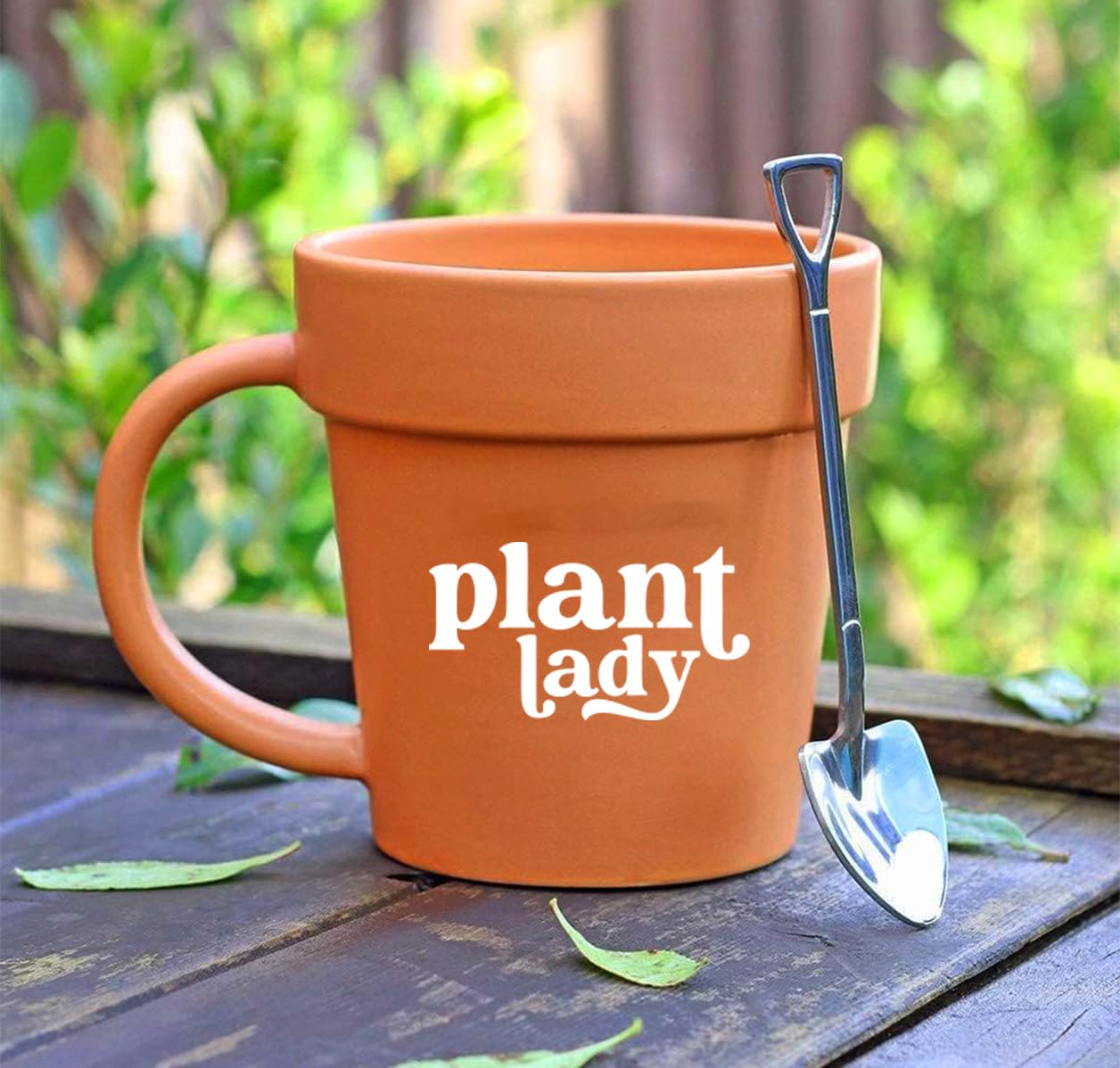 Funny Mug (Lady) HandMade Gardening Gifts for Women Unique - Plant Gifts for Plant Lovers - Plant Lady Mug - Gardener Gifts for Her - Plant Pot Cup