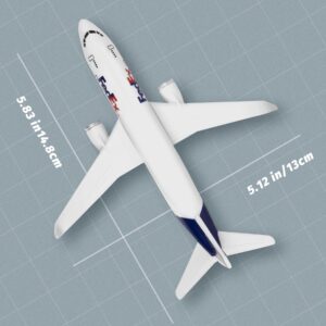 Sky Trek Model Airplanes FedEx Airplane Airlines Plane Aircraft Model for Display Collection and Gifts.