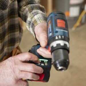 BOSCH GSB18V-800CB14 1/2 In. Brushless Connected-Ready Hammer Drill/Driver Kit with (1) CORE18V® 4 Ah Advanced Power Battery