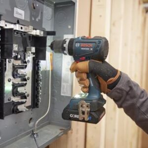 BOSCH GSB18V-800CB14 1/2 In. Brushless Connected-Ready Hammer Drill/Driver Kit with (1) CORE18V® 4 Ah Advanced Power Battery