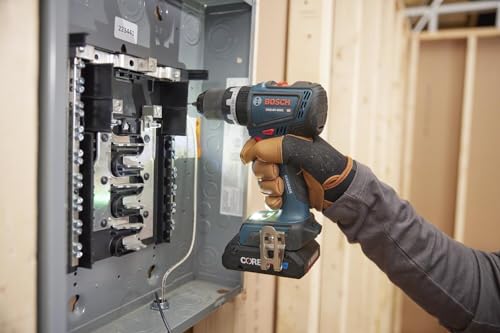 BOSCH GSB18V-800CB14 1/2 In. Brushless Connected-Ready Hammer Drill/Driver Kit with (1) CORE18V® 4 Ah Advanced Power Battery