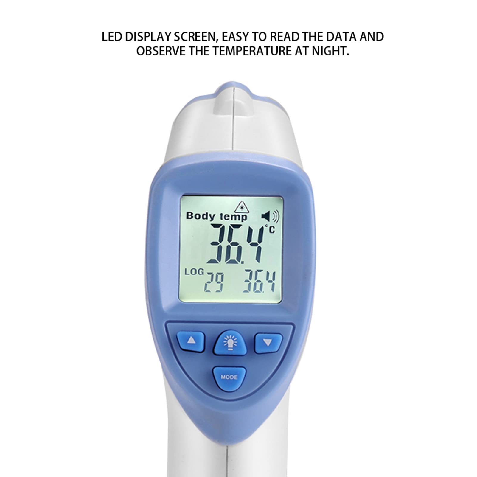 Dog Thermometer, Veterinary Thermometer Digital Pet Thermometer Animal Electronic LED Display High Precision Infrared Thermometer for Livestock Health Protect Cattle Sheep Pig Cure Home Dog Horse