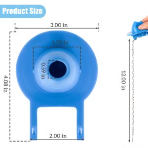 VRSS 2 Inch Rubber Toilet Flappers Replacement fit with Most 2'' American Standard Flush Valve Toilet Tanks