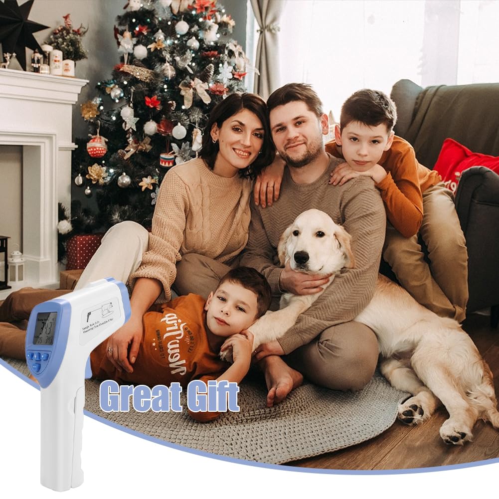 Dog Thermometer, Veterinary Thermometer Digital Pet Thermometer Animal Electronic LED Display High Precision Infrared Thermometer for Livestock Health Protect Cattle Sheep Pig Cure Home Dog Horse