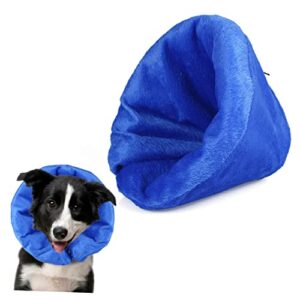 Beavorty 3pcs Inflatable Dog Cone E Collars for Dogs After Surgery Pet Inflatable Collar Dog Collar to Licking Soft Cone for Dogs Dog Cones for Medium Dogs Pet Collar Round Neck Necklace