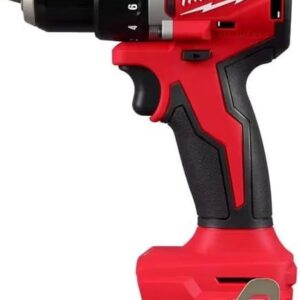 Milwaukee 3601-20 M118 18V Lithium-Ion Brushless Cordless 1/2 in. Compact Drill/Driver (Tool Only), Red