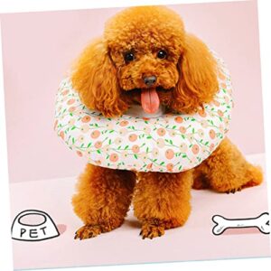 FRCOLOR Recovery 3pcs Protective Collar Soft Small Dog Pet Neck Pillow